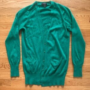 J. Crew 100% Merino Wool Cardigan